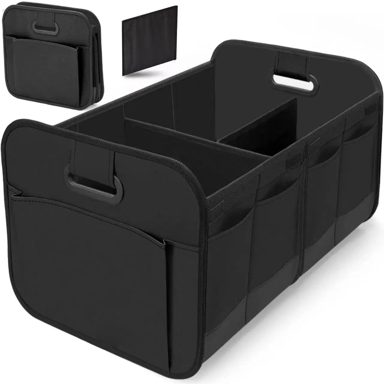 Collapsible Car Trunk Storage Box — Waterproof Oxford Organizer for SUV & Van