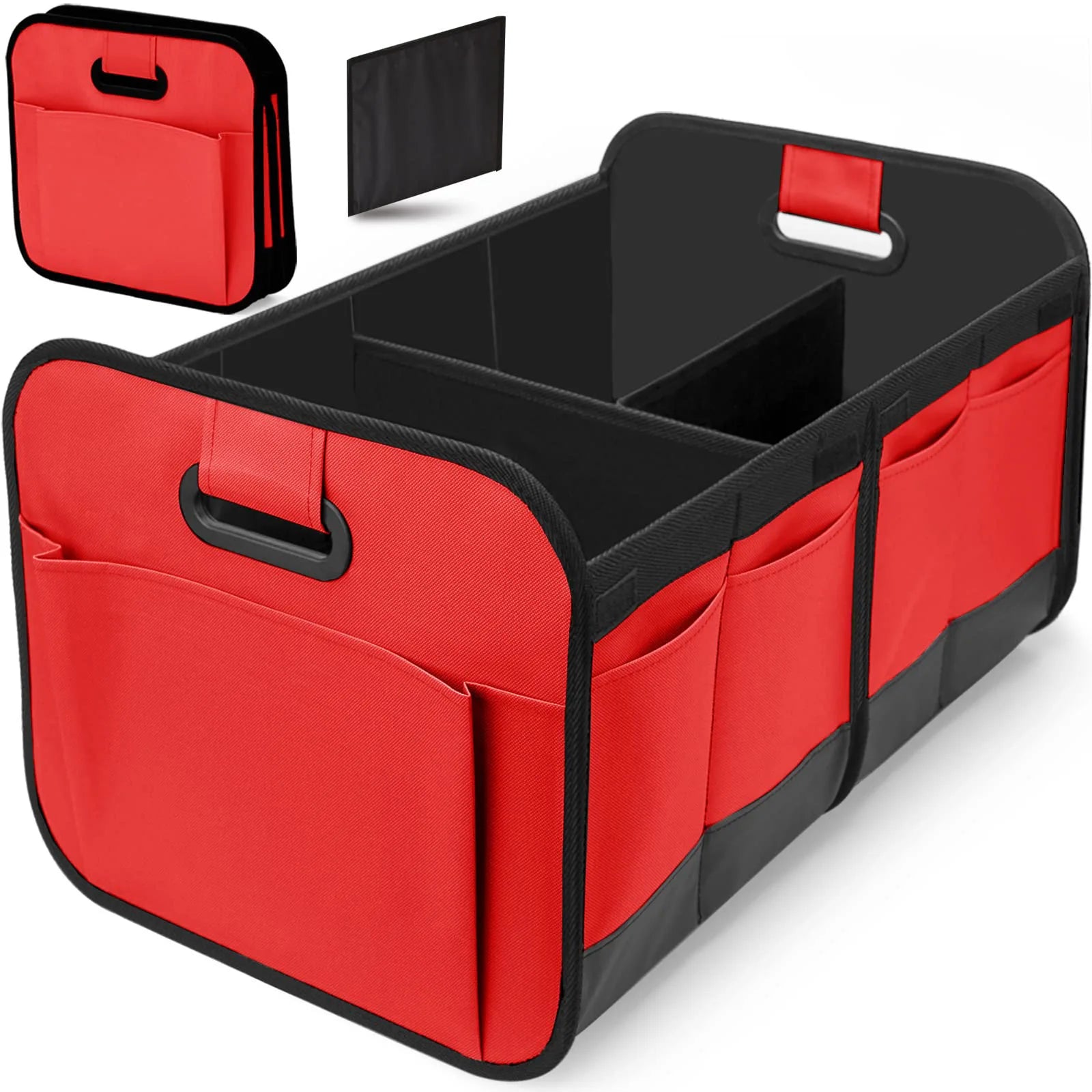 Collapsible Car Trunk Storage Box — Waterproof Oxford Organizer for SUV & Van