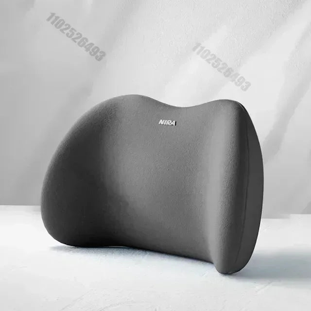 Ergonomic Memory Foam Car Seat Cushion & Neck Headrest Pillow Set