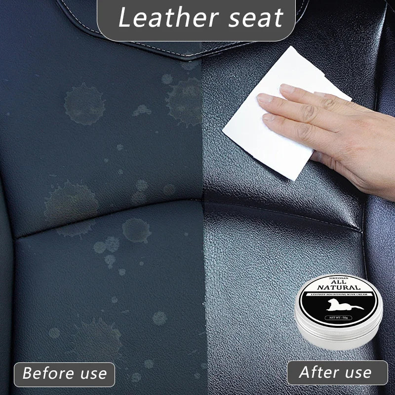 All-Natural Leather Mink Oil Cream – Nourish, Protect & Restore