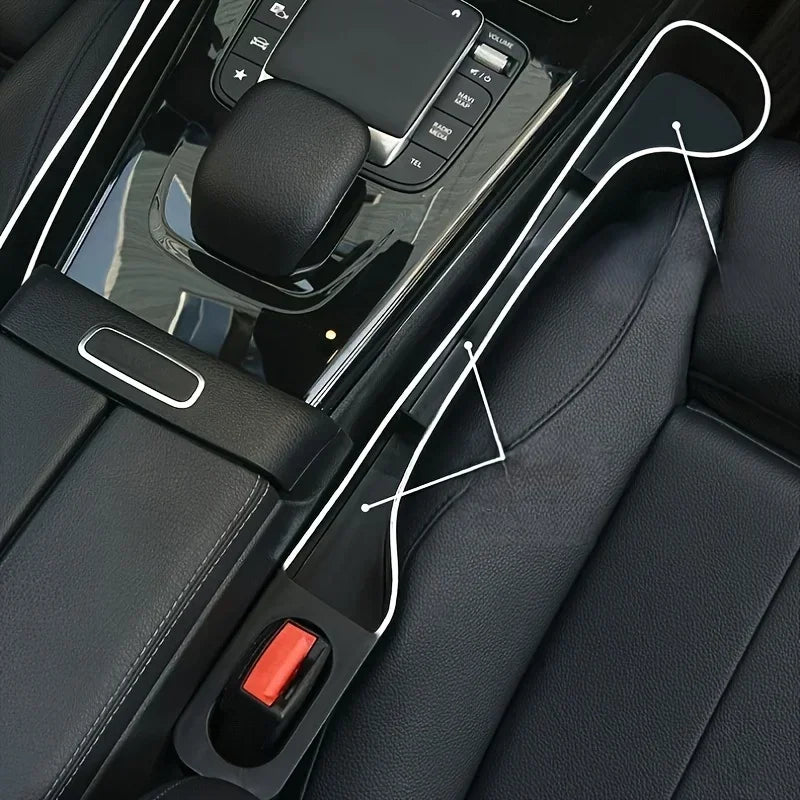 Car Seat Gap Filler Organizer – 2-in-1 Cup & Phone Holder (Set of 2)