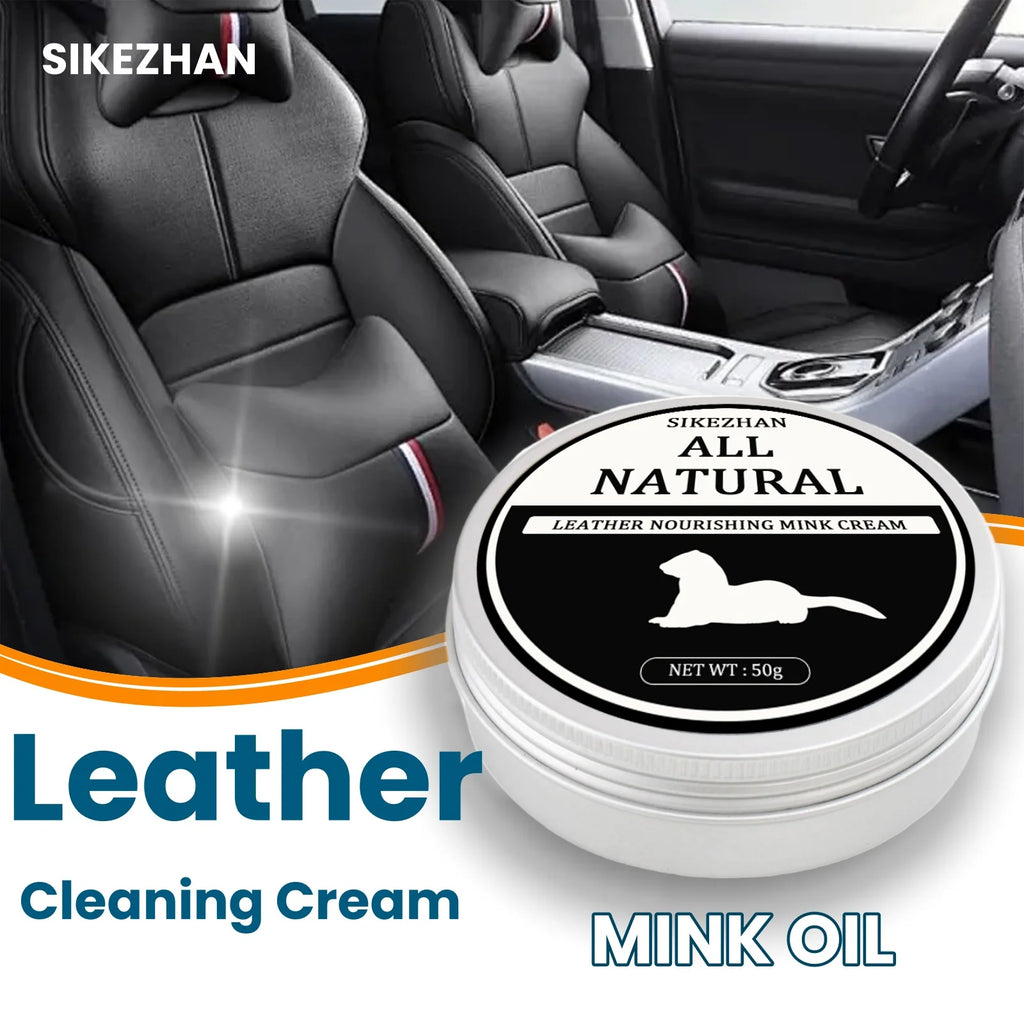 All-Natural Leather Mink Oil Cream – Nourish, Protect & Restore