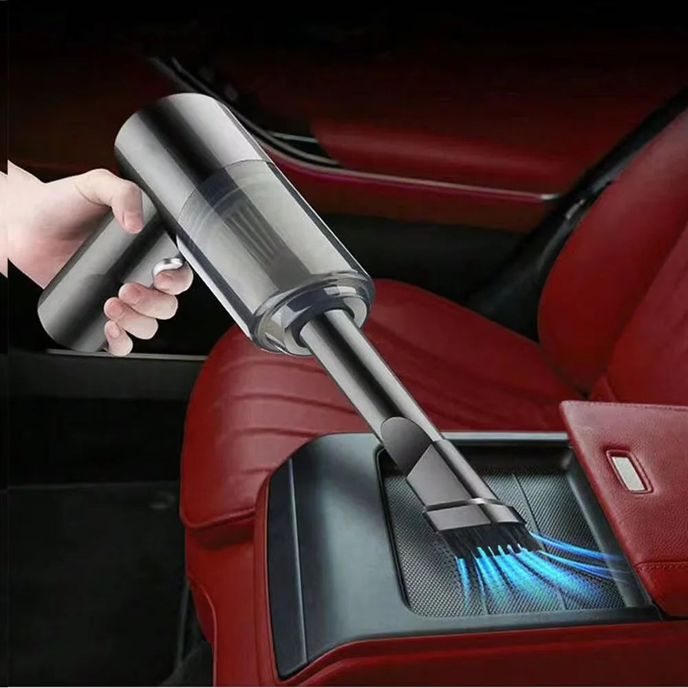 Handheld Cordless Vacuum Cleaner – 15,000 Pa 5-in-1 with HEPA Filter & 4 Nozzles