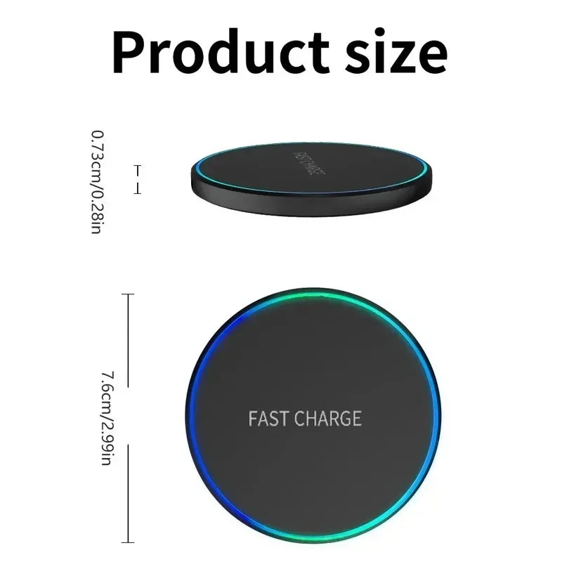 5-in-1 Wireless Fast Charging Pad – Phone, Watch, Earphones & Tablet
