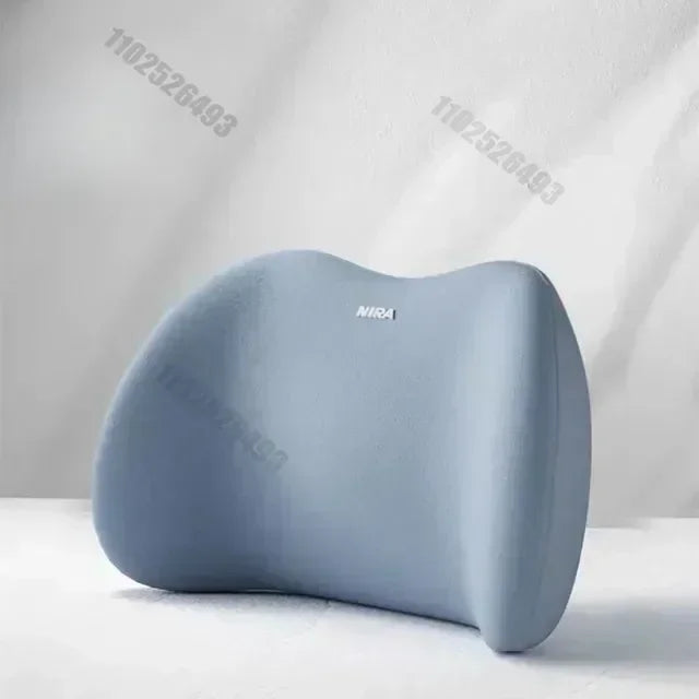 Ergonomic Memory Foam Car Seat Cushion & Neck Headrest Pillow Set