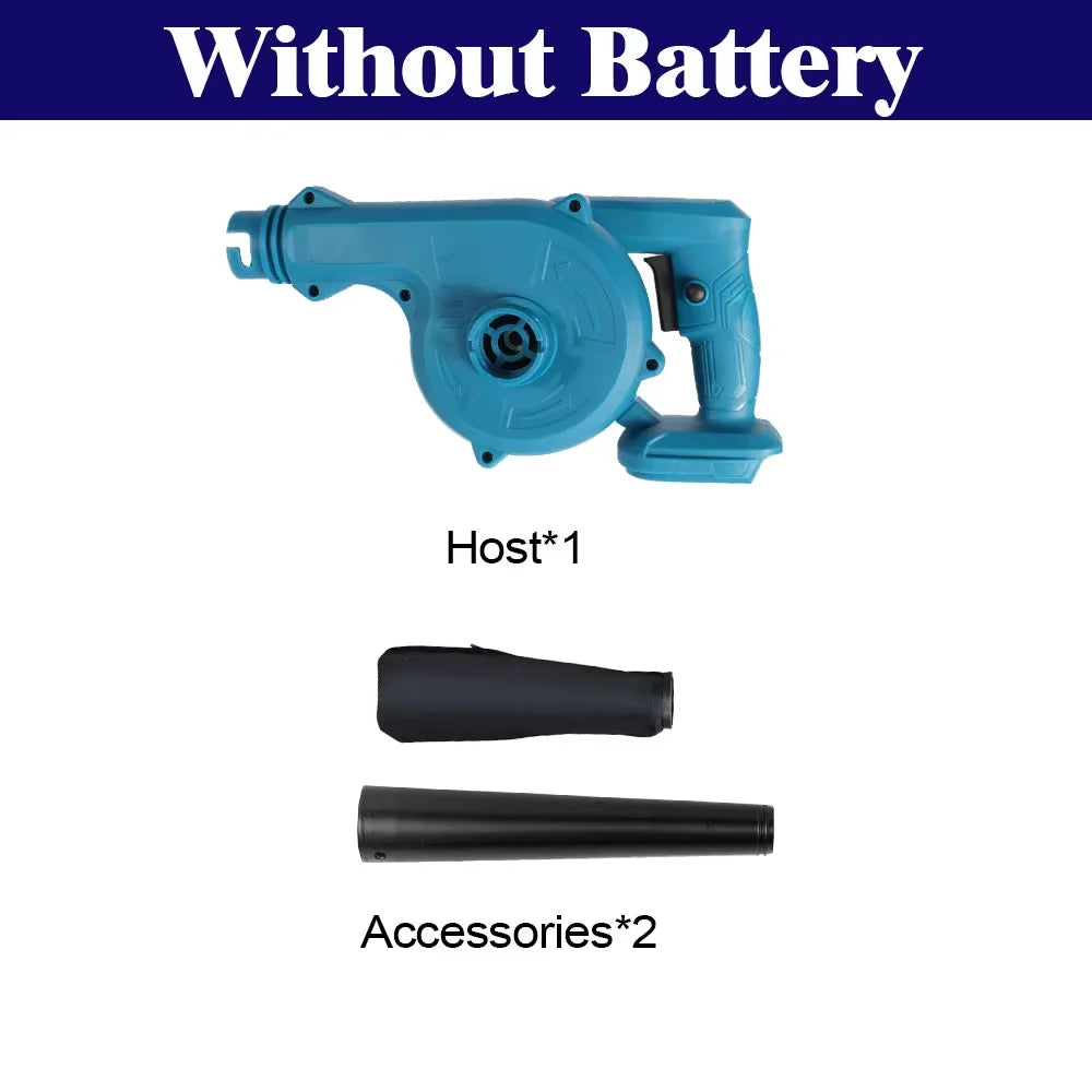 2-in-1 Cordless Electric Air Blower & Vacuum – Compatible with Makita 18V Battery