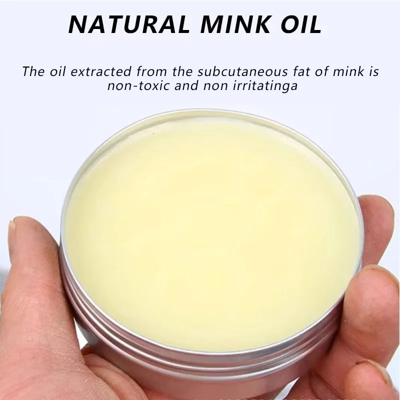 All-Natural Leather Mink Oil Cream – Nourish, Protect & Restore
