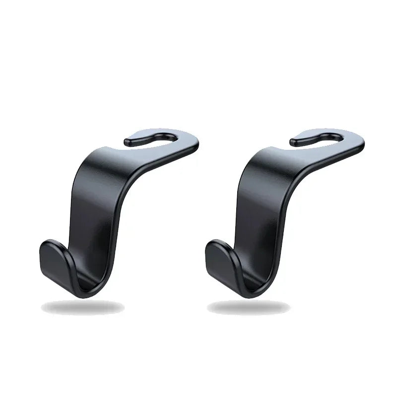 Car Headrest Hooks – Multi-Purpose Seat Back Hangers for Bags, Groceries & More