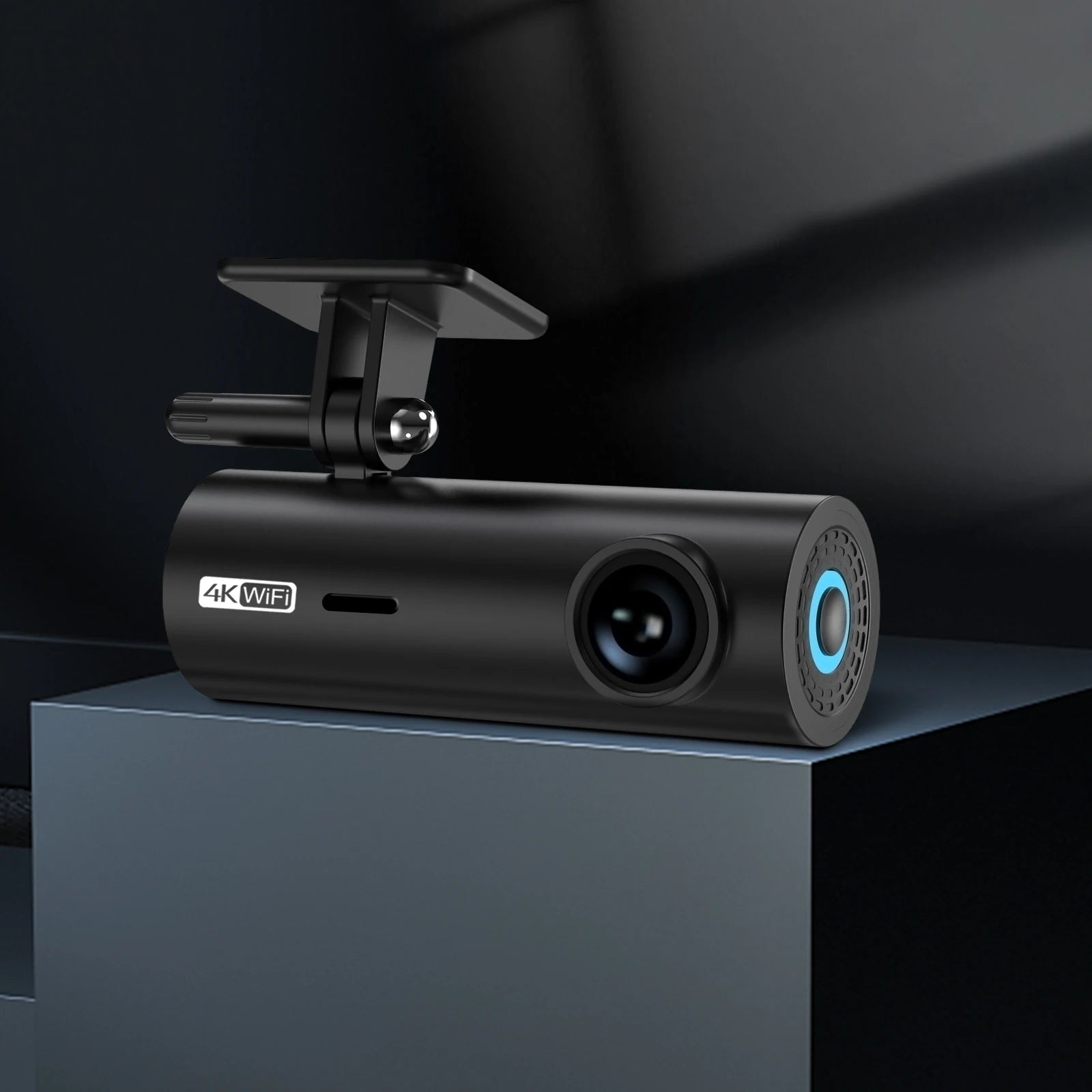 4K Dash Cam – 3840×2160 Car DVR with WiFi, Night Vision & Front Camera