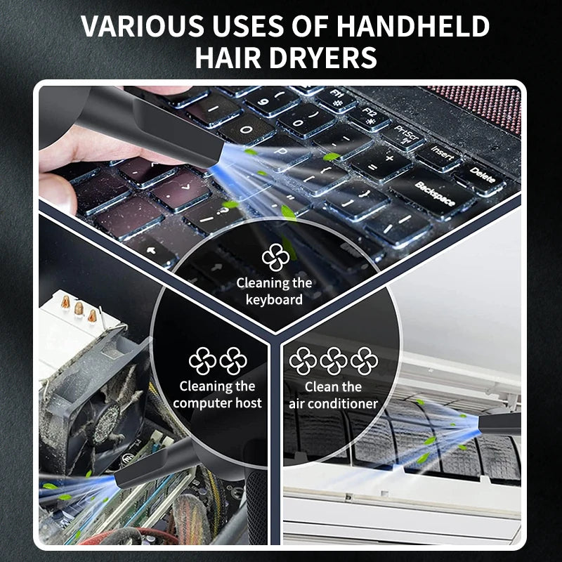 Handheld Cordless Vacuum Cleaner – 15,000 Pa 5-in-1 with HEPA Filter & 4 Nozzles