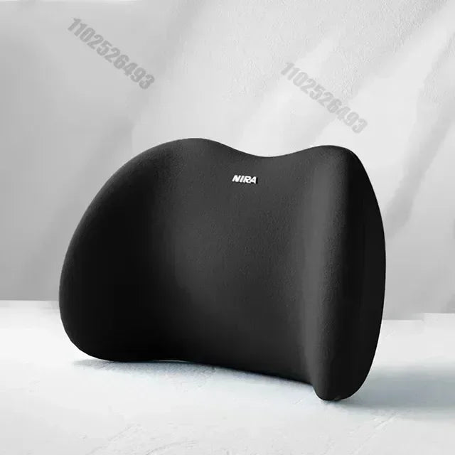 Ergonomic Memory Foam Car Seat Cushion & Neck Headrest Pillow Set